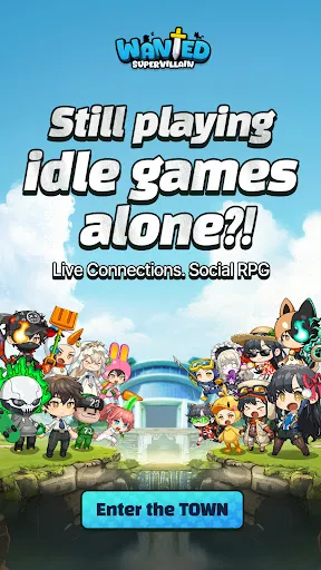 Gameplay screenshot 1 from Supervillain Wanted - Role Playing game