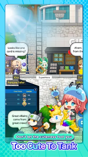 Gameplay screenshot 2 from Supervillain Wanted - Role Playing game